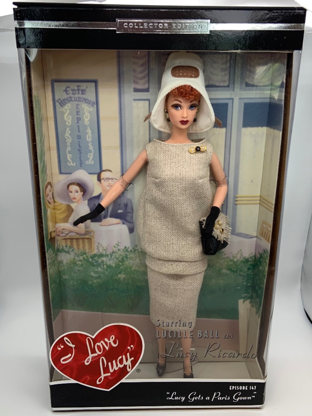 VTG I Love Lucy Episode 147 Lucy Gets a Paris Gown Collector Edition Doll New!